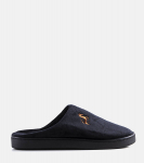 Pánské černé zateplené pantofle KK174361