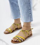 Žluté dámské sandály Reeta